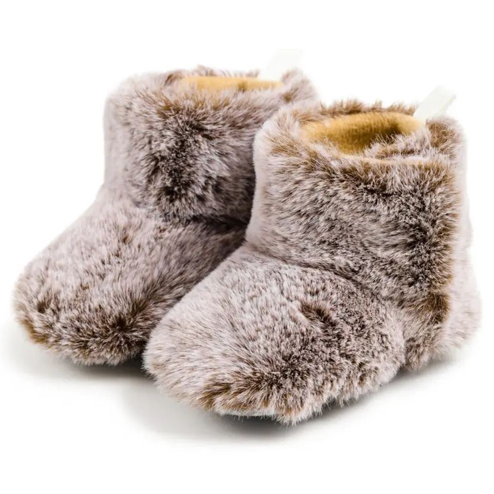 Fluffy Winter Warm Indoor Baby Toddler Boots Wholesale-JZ Baby