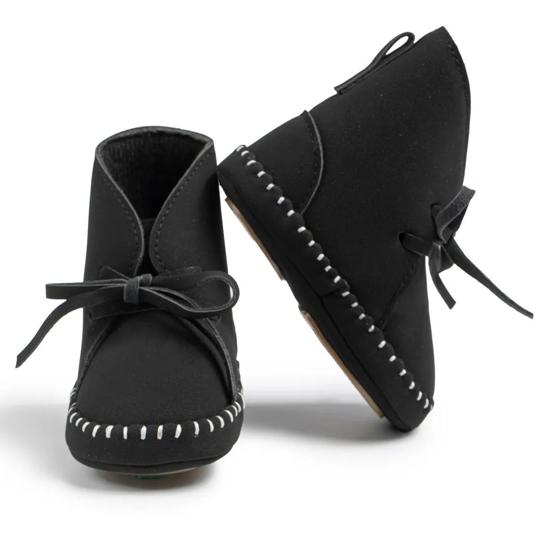 Anti-slip Sole Durable PU Leather Baby Boots Wholesale-JZ Baby