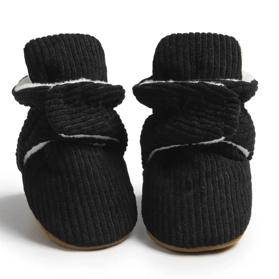 Winter Hook & Loop Cotton Sole Baby Socks Wholesale-JZ Baby