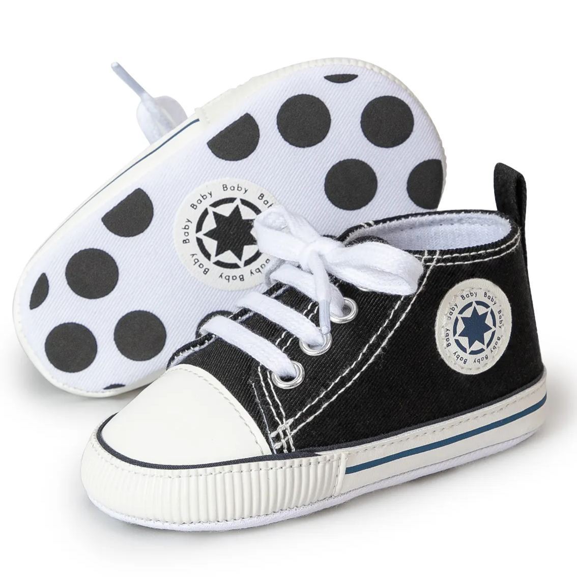 Arrival Canvas Anti-Slip Baby Sneakers Wholesale-JZ Baby