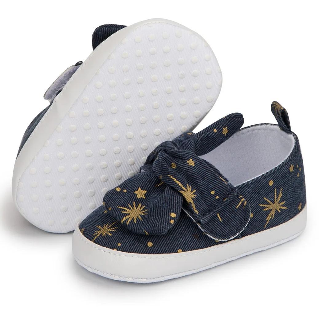OEM | Cotton Base 0-18M Toddler Baby Walking Shoes-JZ Baby