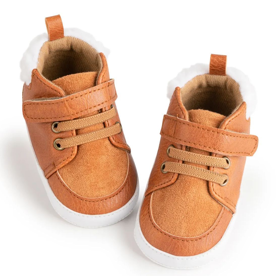 Indoor Leather Baby Toddler Boy Casual Shoes Wholesale-JZ Baby
