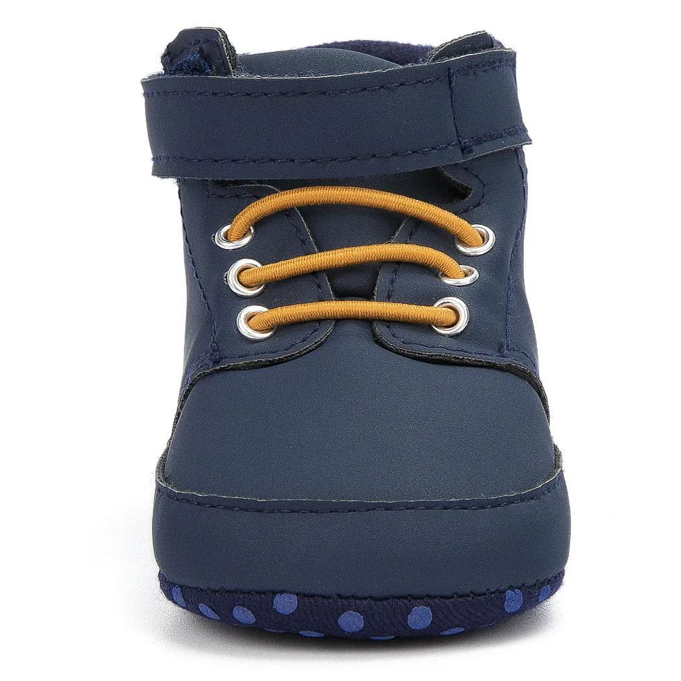 OEM | Blue Toddler Boy Winter Ankle Infant Baby Boots-JZ Baby