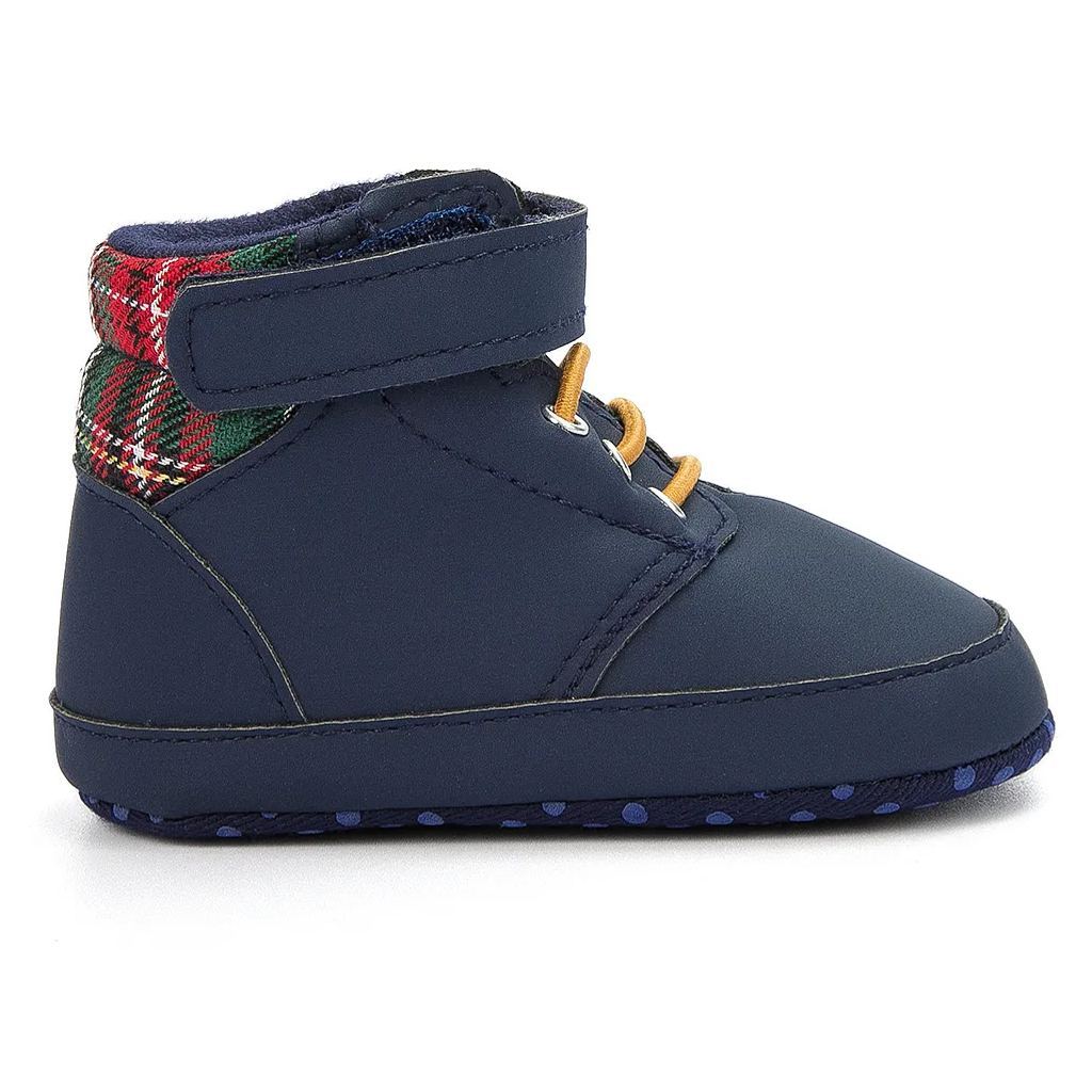 OEM | Blue Toddler Boy Winter Ankle Infant Baby Boots-JZ Baby