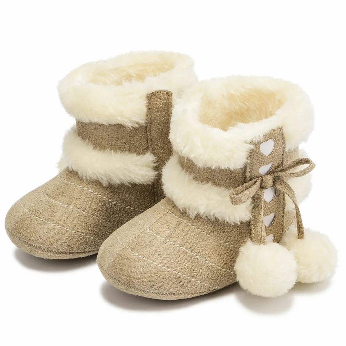 Winter Bow-knot Toddler Boots Wholesale-JZ Baby