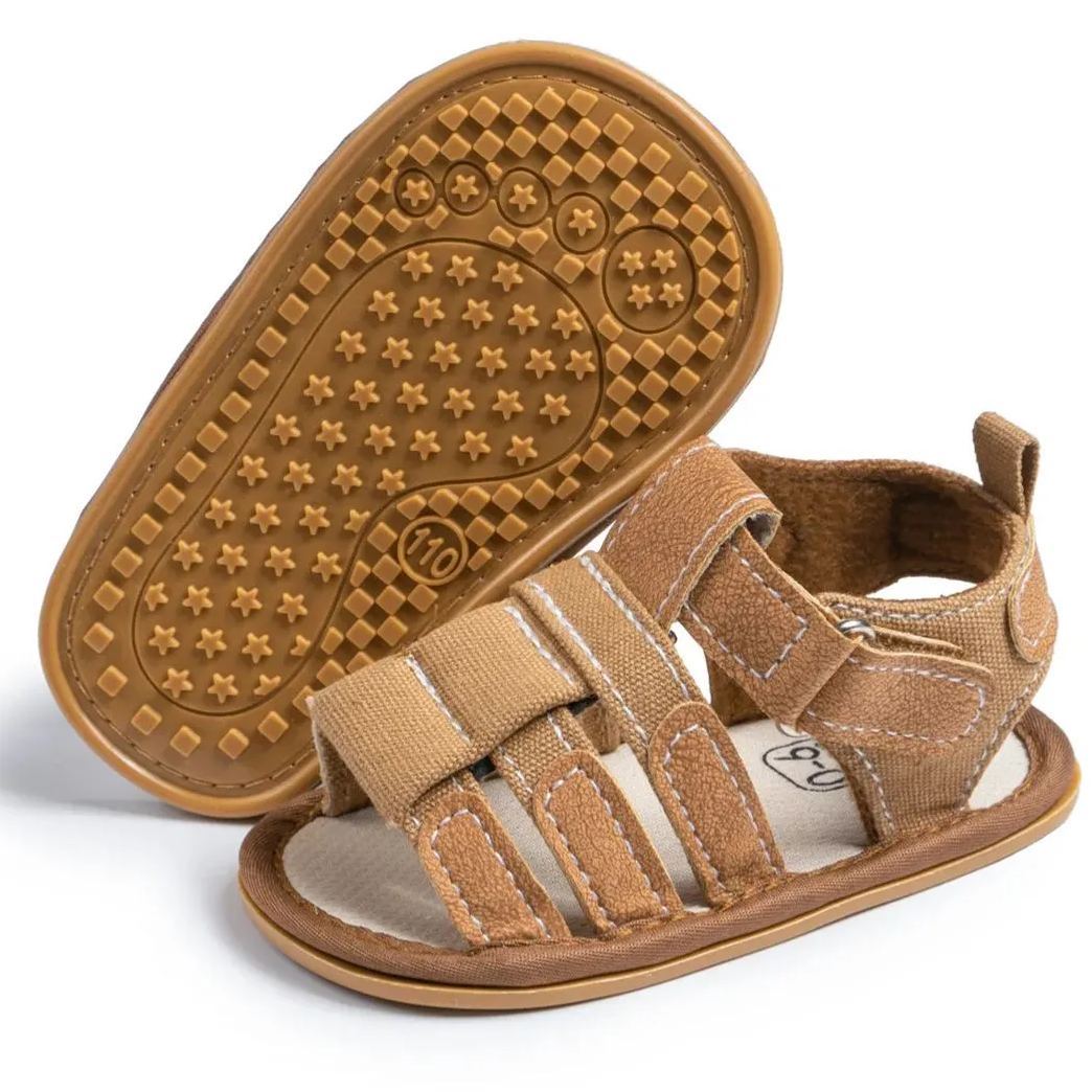 Wholesale Infant Summer Canvas Baby Boy Sandals Wholesale-JZ Baby