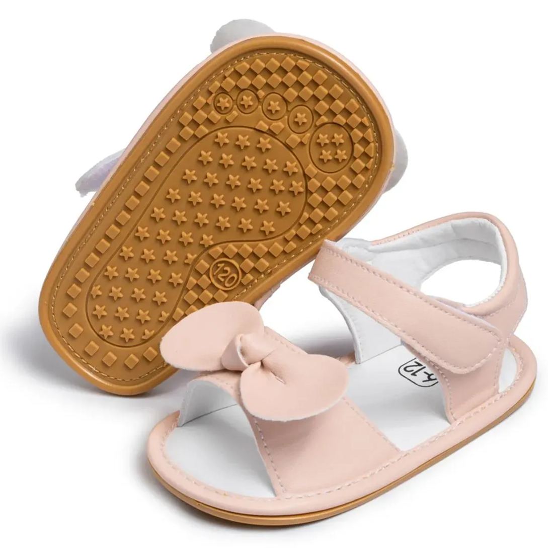 Hook&Loop Anti-Slip Baby Walker Sandal Slippers Wholesale-JZ Baby
