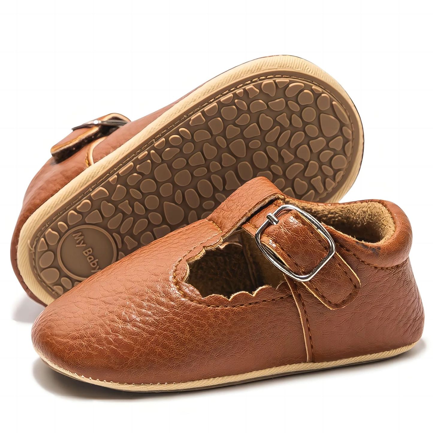 Soft Sole Anti-slip Hard-Wearing Baby Dress Shoes Wholesale-JZ Baby