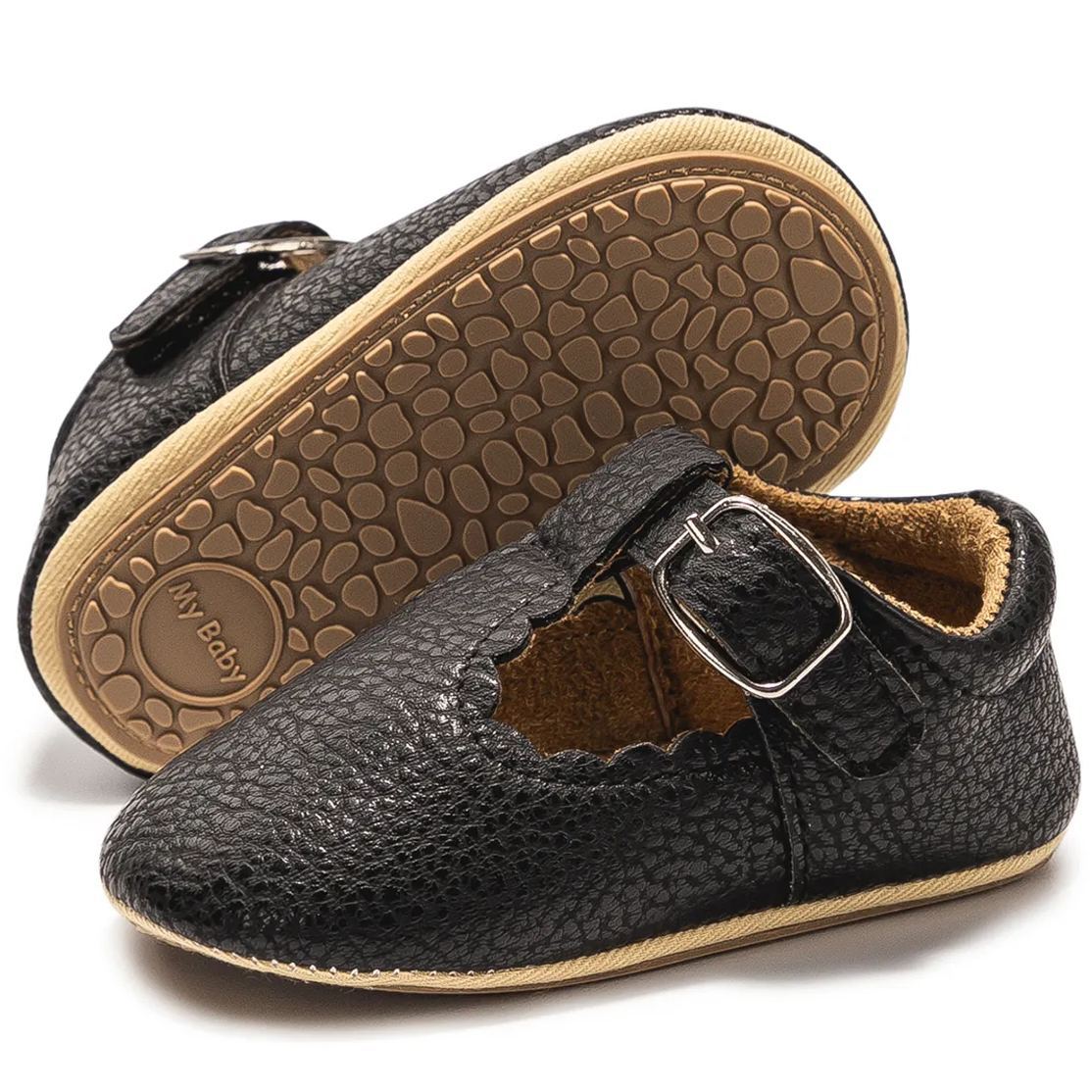 Soft Sole Anti-slip Hard-Wearing Baby Dress Shoes Wholesale-JZ Baby