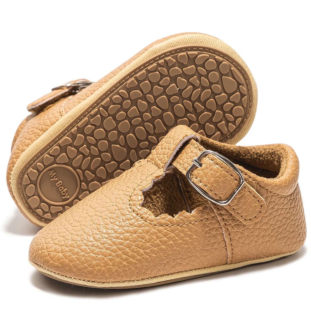 Soft Sole Anti-slip Hard-Wearing Baby Dress Shoes Wholesale-JZ Baby