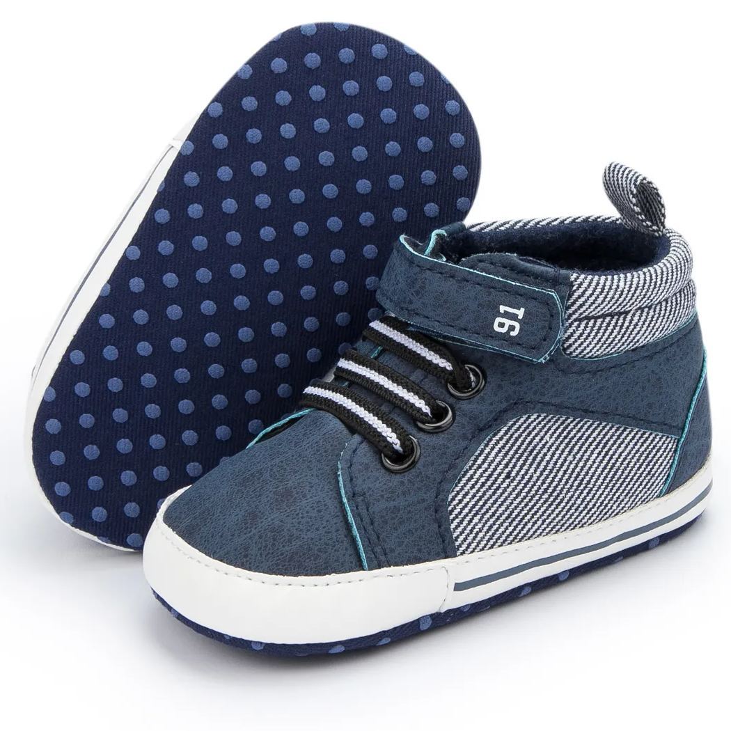 Toddler First Walker Cotton Soft Sole Baby Boy Walking Shoes Wholesale-JZ Baby
