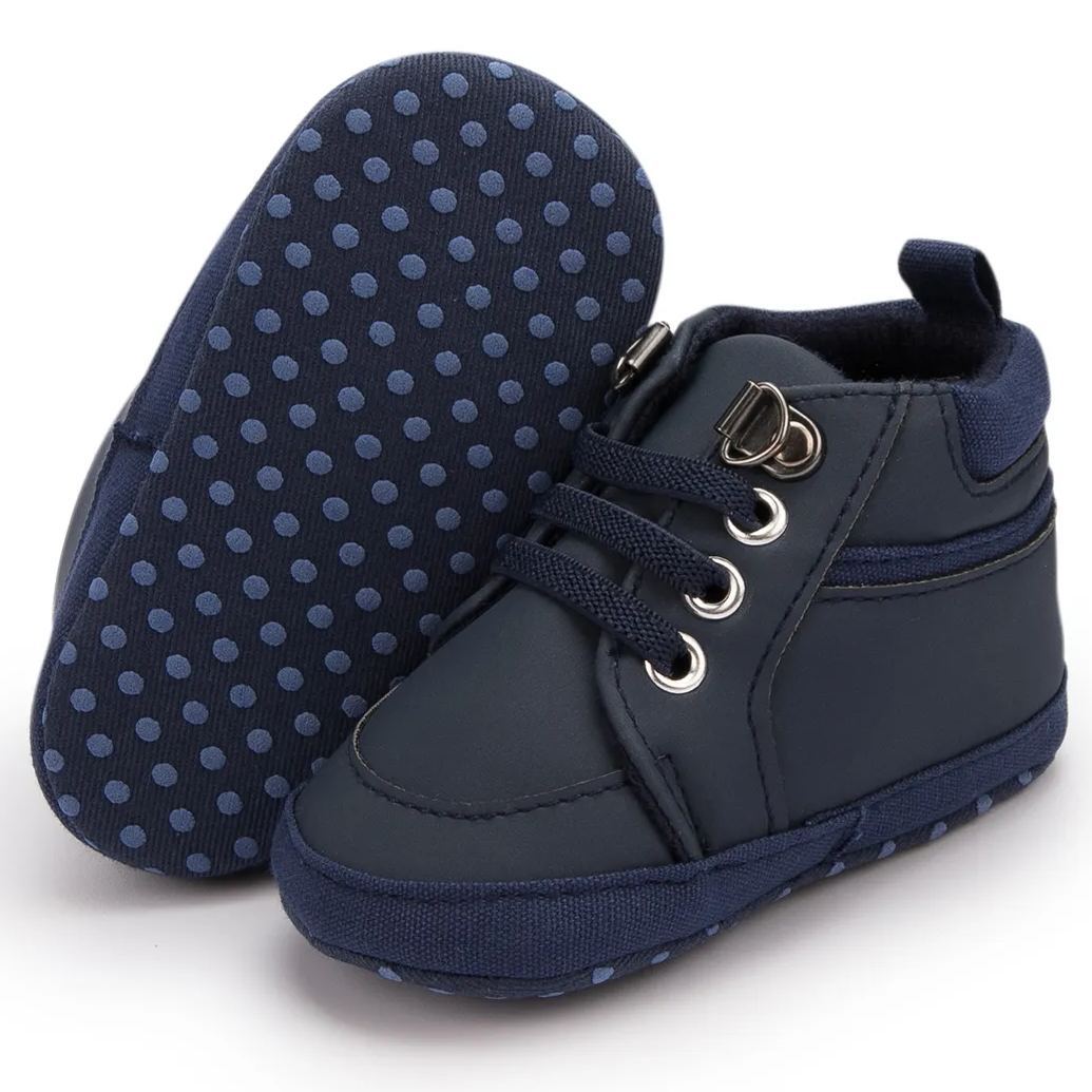 Toddler PU Leather Comfortable Baby Shoes Wholesale-JZ Baby