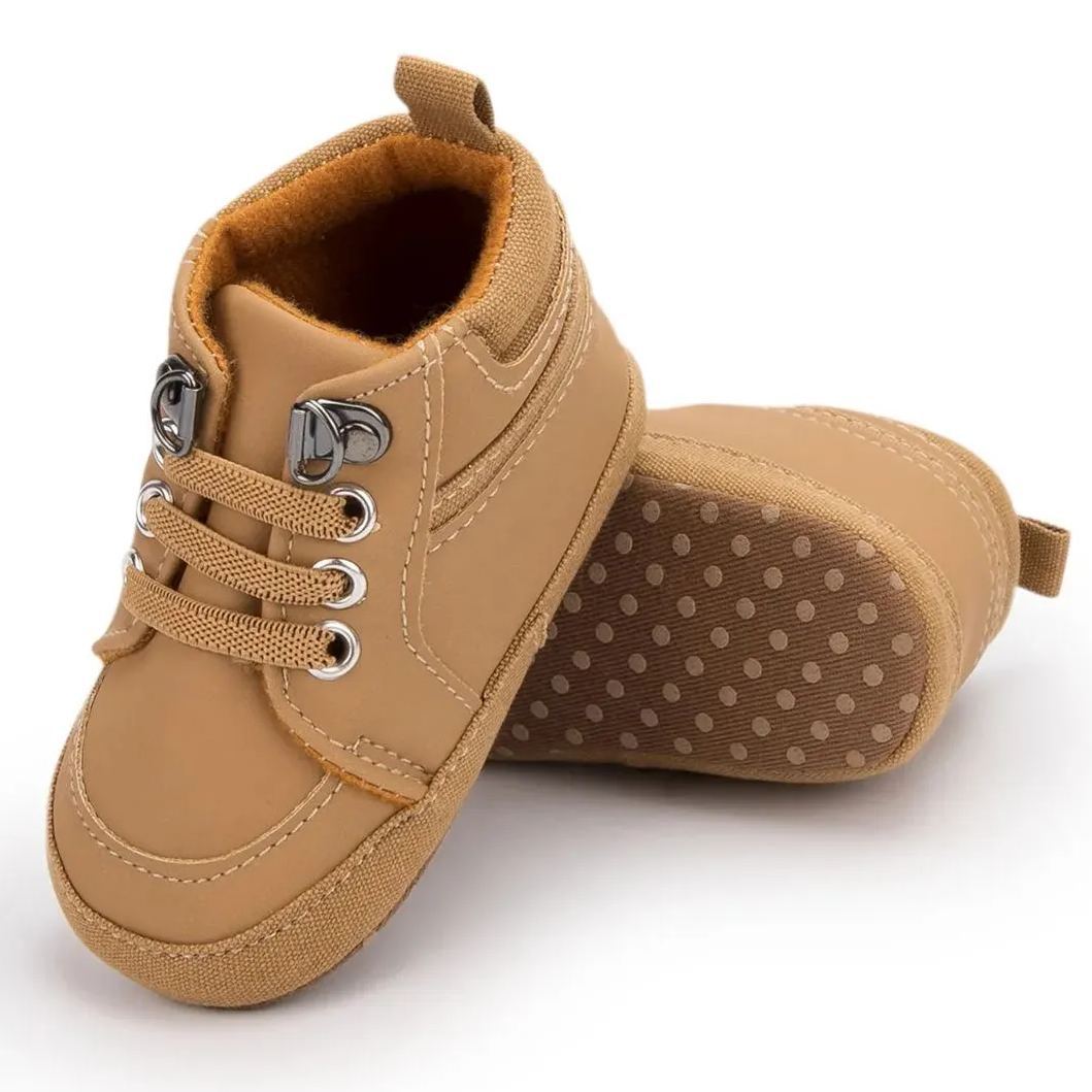 Toddler PU Leather Comfortable Baby Shoes Wholesale-JZ Baby