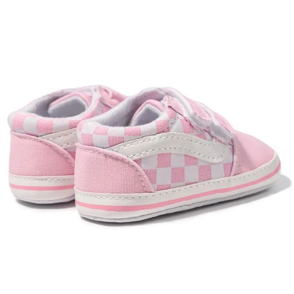 All-season Plaid Denim Baby Sneakers Wholesale-JZ Baby