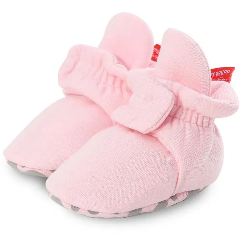 Warm Cotton Fabric Stars Print 0-18 Month Baby Booties Wholesale-JZ Baby