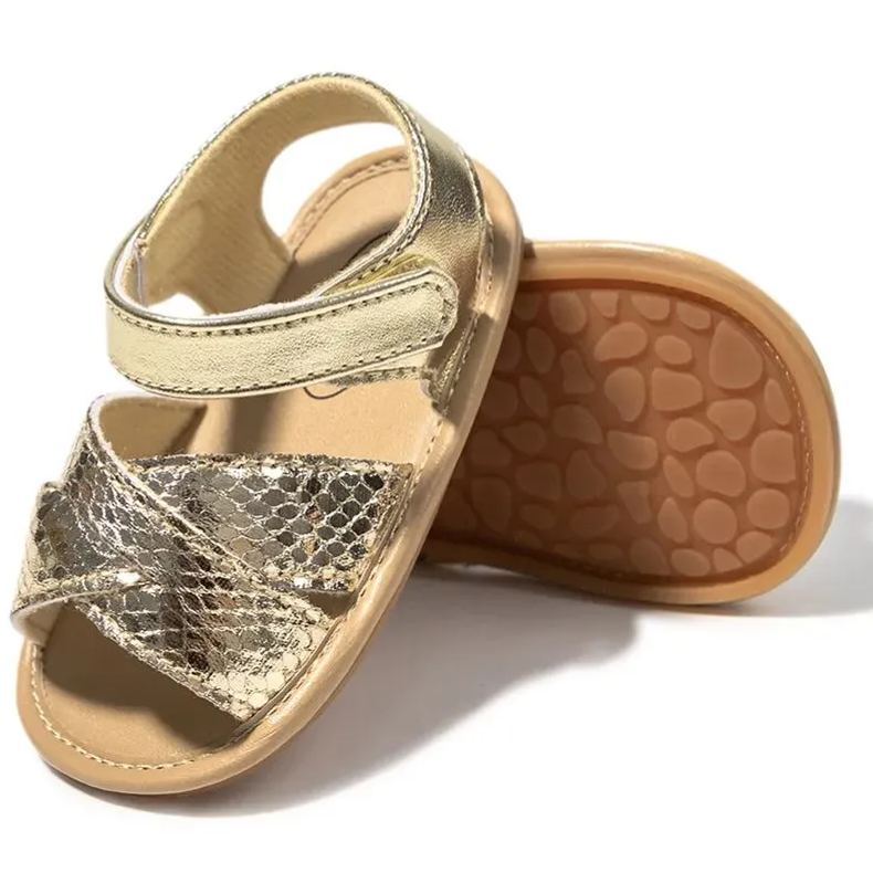 OEM | Bling Bling Anti-slip Baby Girls Sandals-JZ Baby