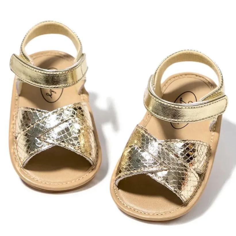 OEM | Bling Bling Anti-slip Baby Girls Sandals-JZ Baby