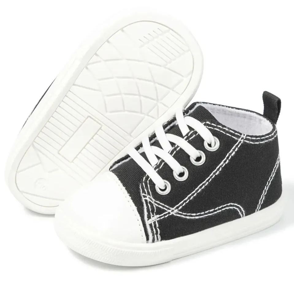 Comfortable Light Weight Low Top Canvas Kids Sneakers Wholesale-JZ Baby