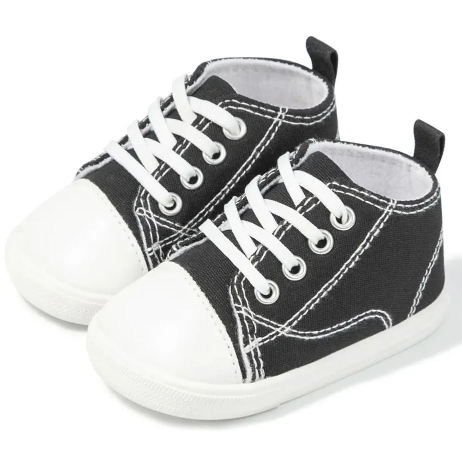 Comfortable Light Weight Low Top Canvas Kids Sneakers Wholesale-JZ Baby