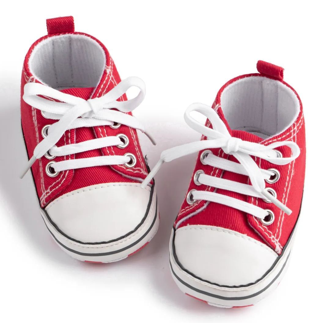 OEM | Indoor Infant Canvas Soft Sole Anti-Slip Baby Boy Sneaker-JZ Baby