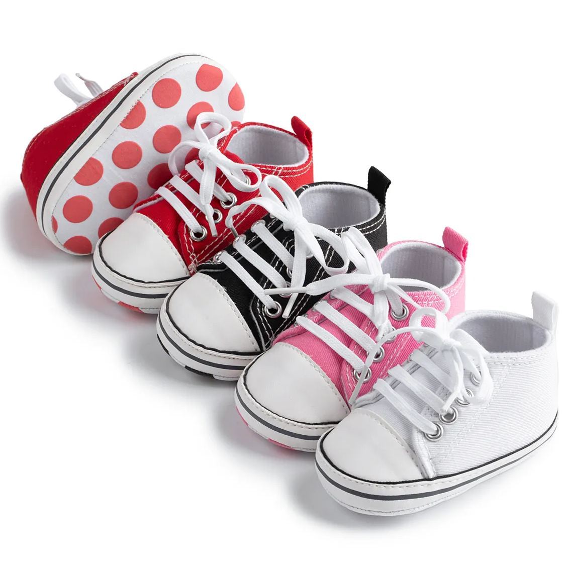 OEM | Indoor Infant Canvas Soft Sole Anti-Slip Baby Boy Sneaker-JZ Baby