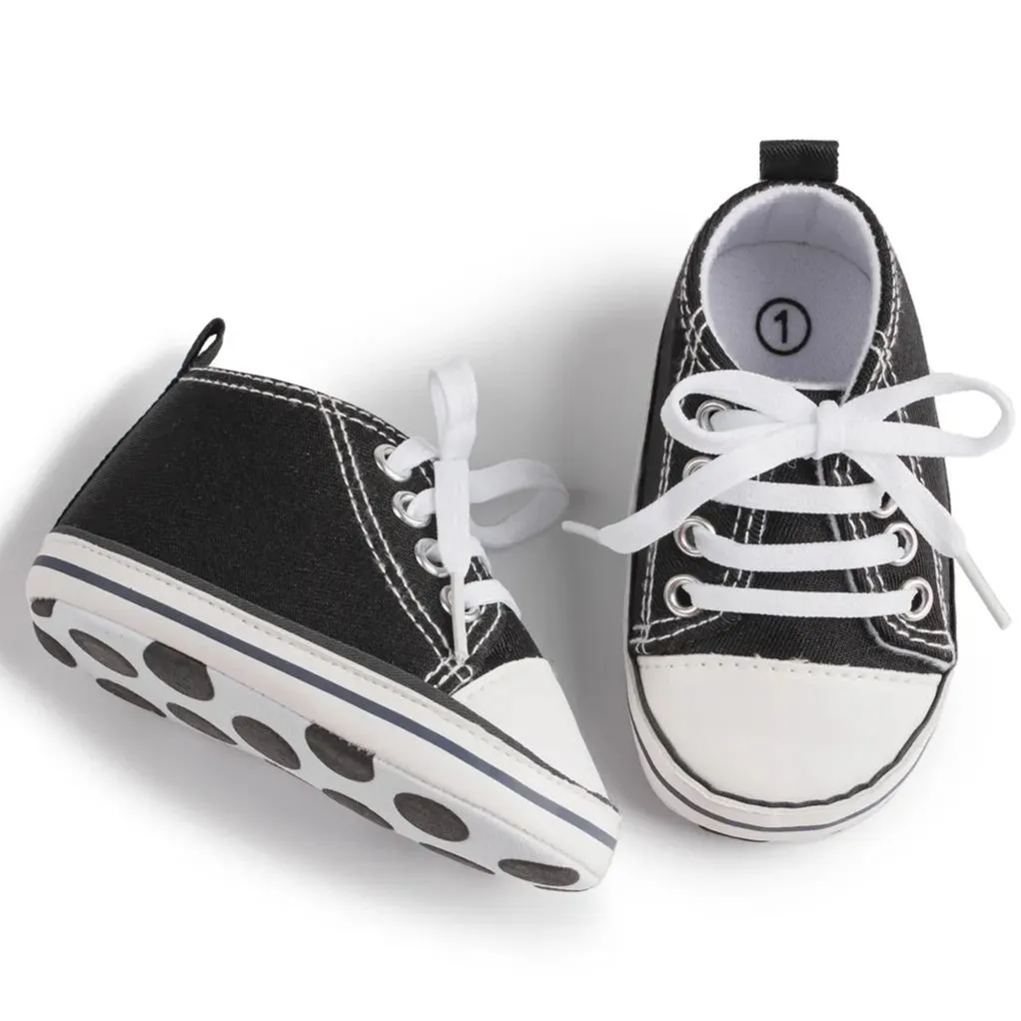 OEM | Indoor Infant Canvas Soft Sole Anti-Slip Baby Boy Sneaker-JZ Baby