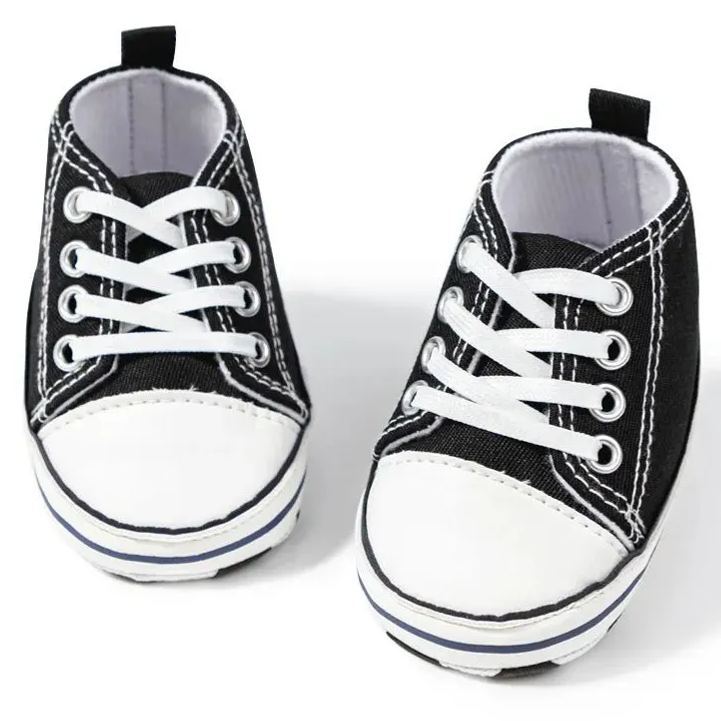 OEM | Indoor Infant Canvas Soft Sole Anti-Slip Baby Boy Sneaker-JZ Baby