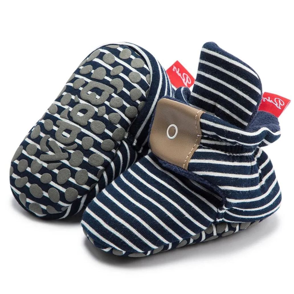 MOQ 12 Anti-Bacterial Warm Soft Breathable Baby Booties Wholesale-JZ Baby
