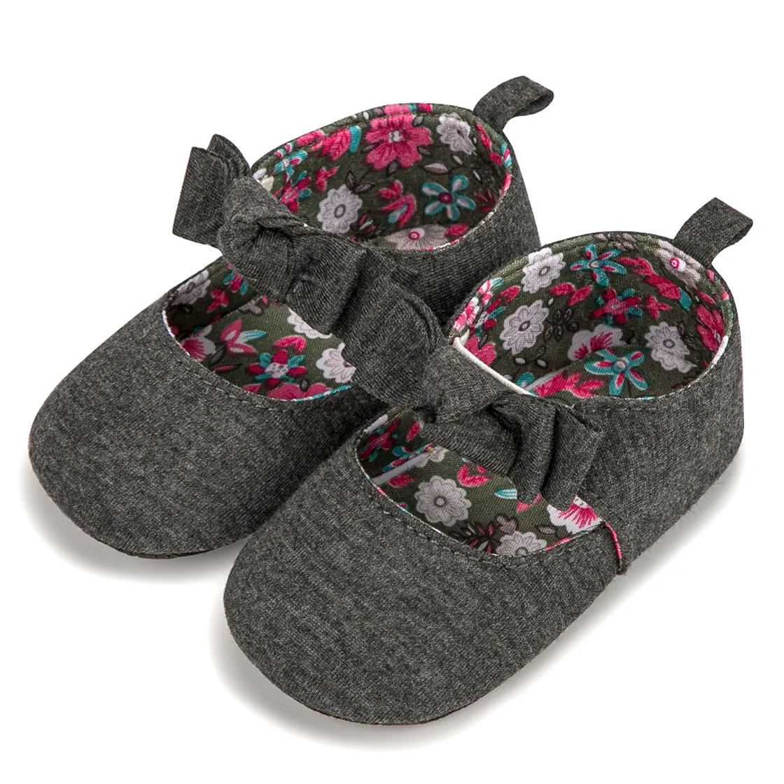 OEM Bow-knot Anti-slip Baby Walking Shoes-JZ Baby