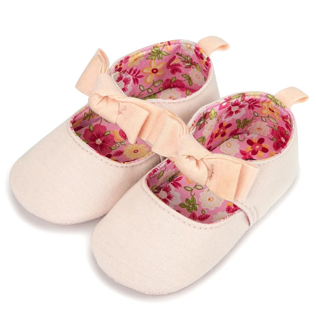 OEM Bow-knot Anti-slip Baby Walking Shoes-JZ Baby