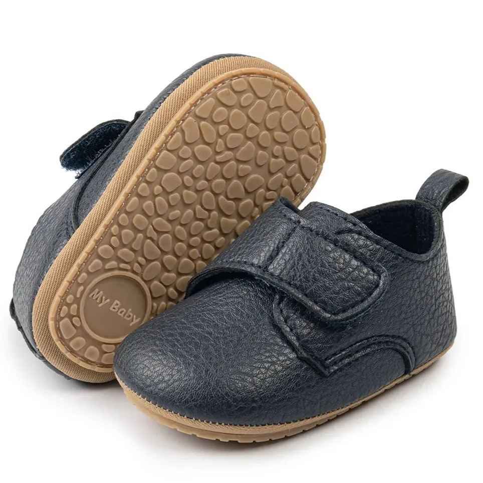 PU Leather Infant Baby Walking Shoes Wholesale-JZ Baby