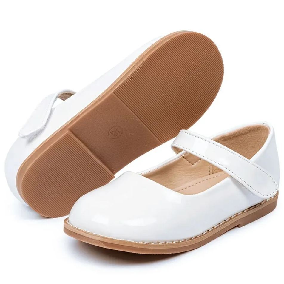 Classic Ballerina Flats Mary Jane Kids Dress Shoes Wholesale-JZ Baby