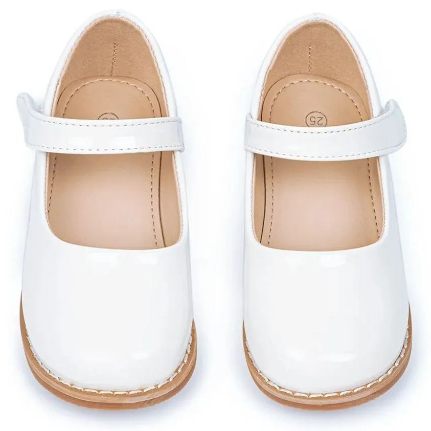 Classic Ballerina Flats Mary Jane Kids Dress Shoes Wholesale-JZ Baby