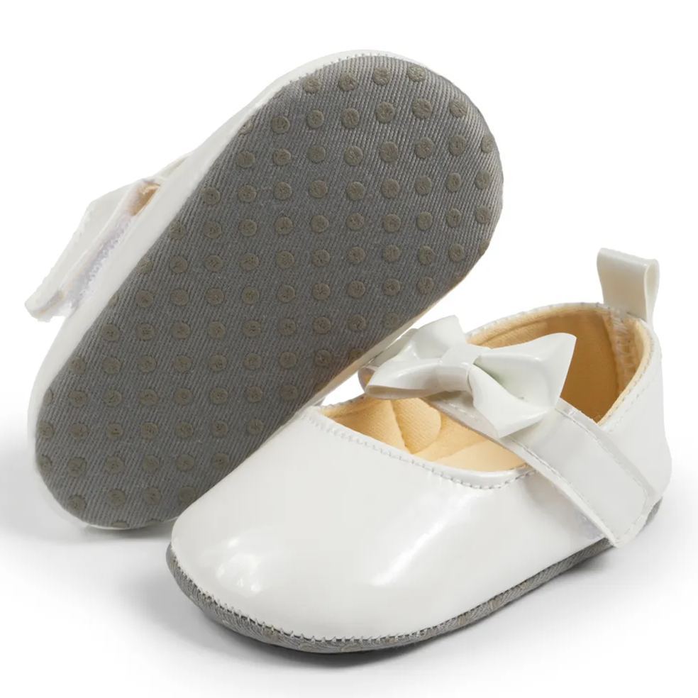 Summer PU Leather Bow-knot Girl Baby Dress Shoes Wholesale-JZ Baby