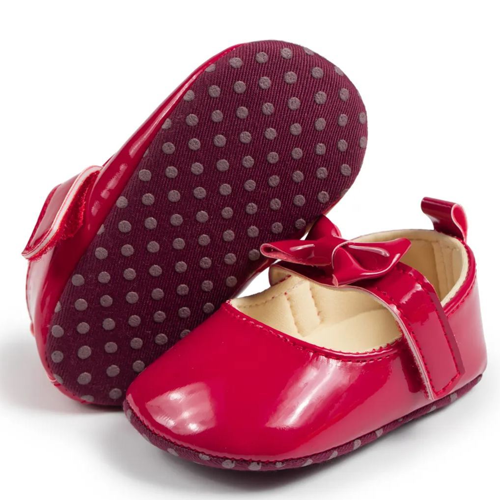 Summer PU Leather Bow-knot Girl Baby Dress Shoes Wholesale-JZ Baby