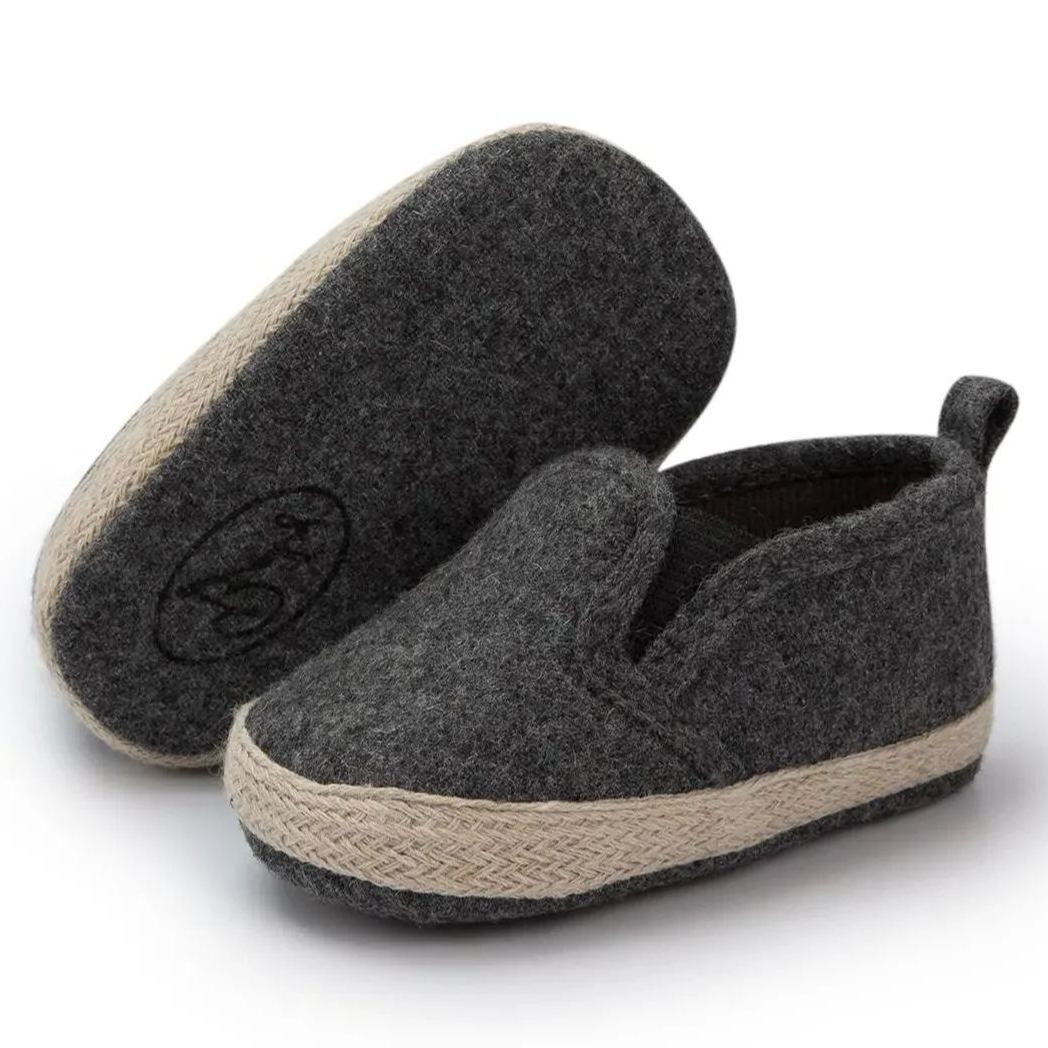 Woven Fabric Anti-slip Toddler Baby Walking Shoes Baby Shoes Wholesale-JZ Baby