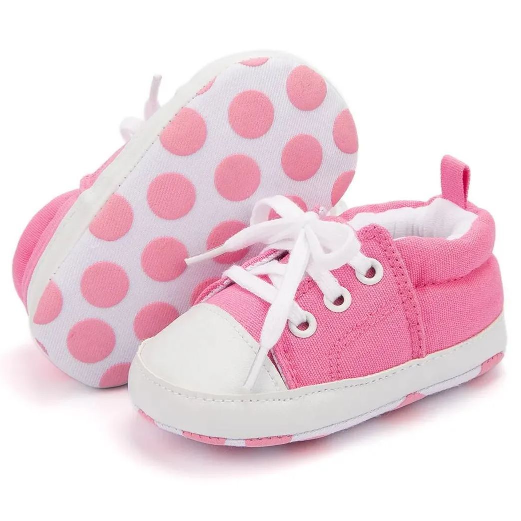 MOQ 12 Baby Sneakers Sport Soft Sole Baby Walking Shoes Wholesale-JZ Baby