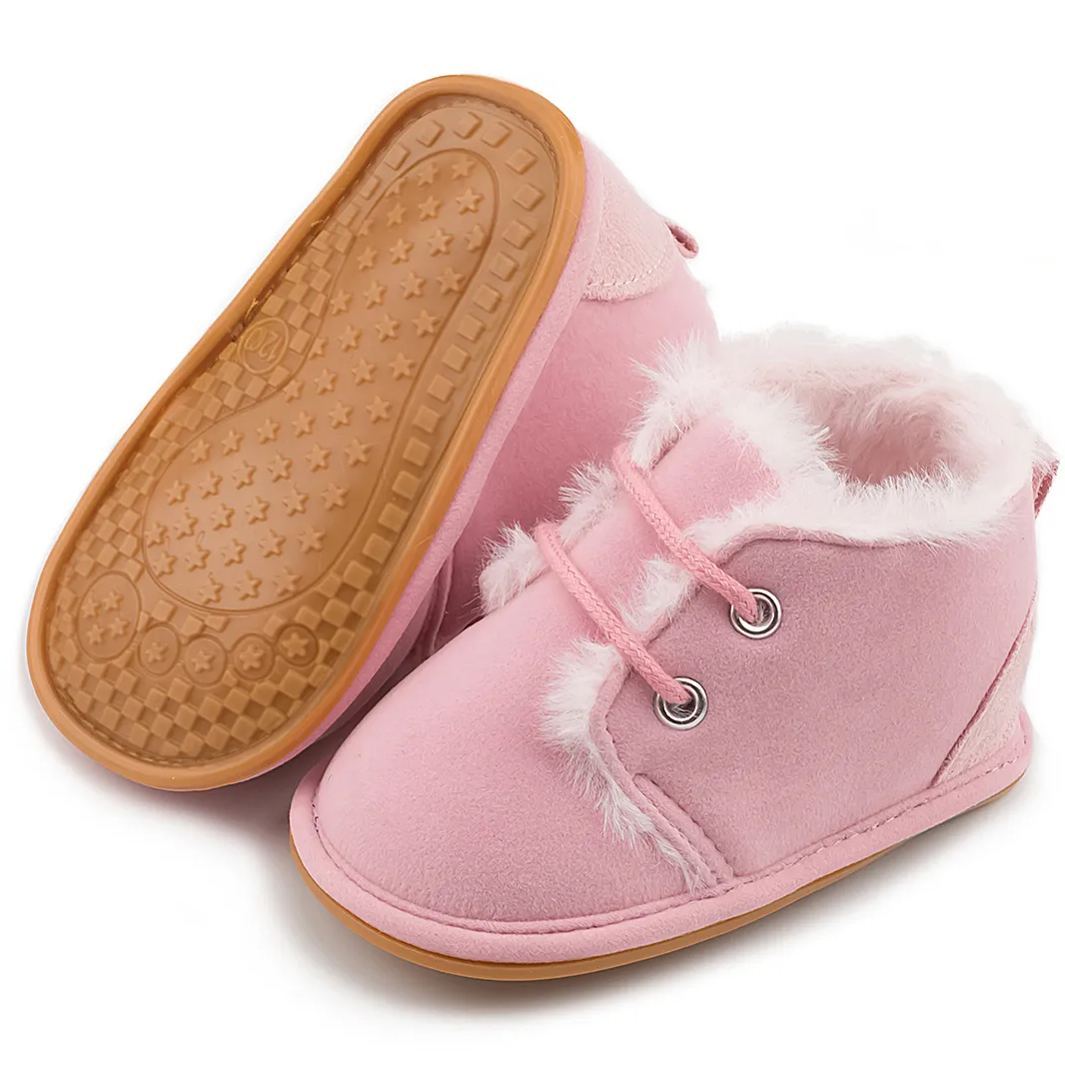 Winter Faux Deerskin Anti-Slip Soft Sole Baby Boots Wholesale-JZ Baby