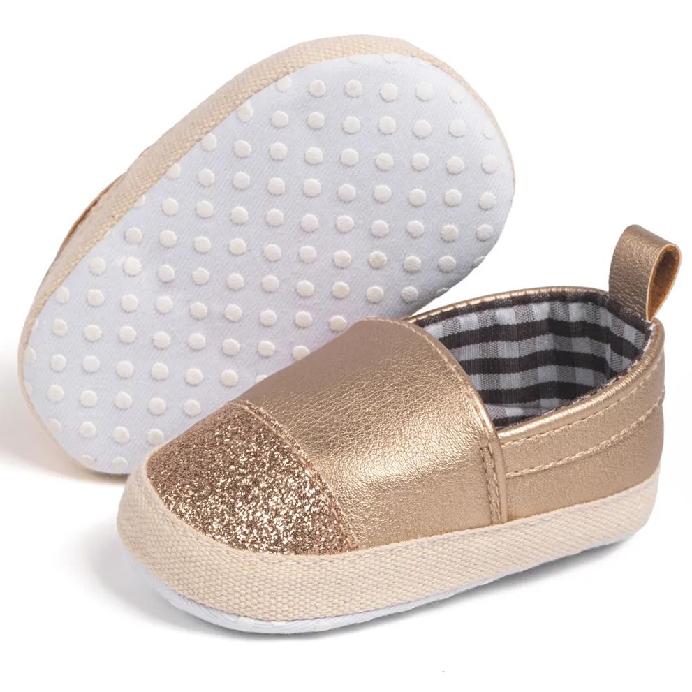 PU Upper Cotton Sole Baby Dress Shoes Wholesale-JZ Baby