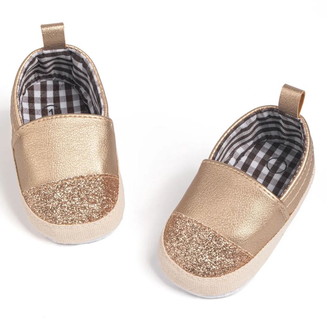 PU Upper Cotton Sole Baby Dress Shoes Wholesale-JZ Baby