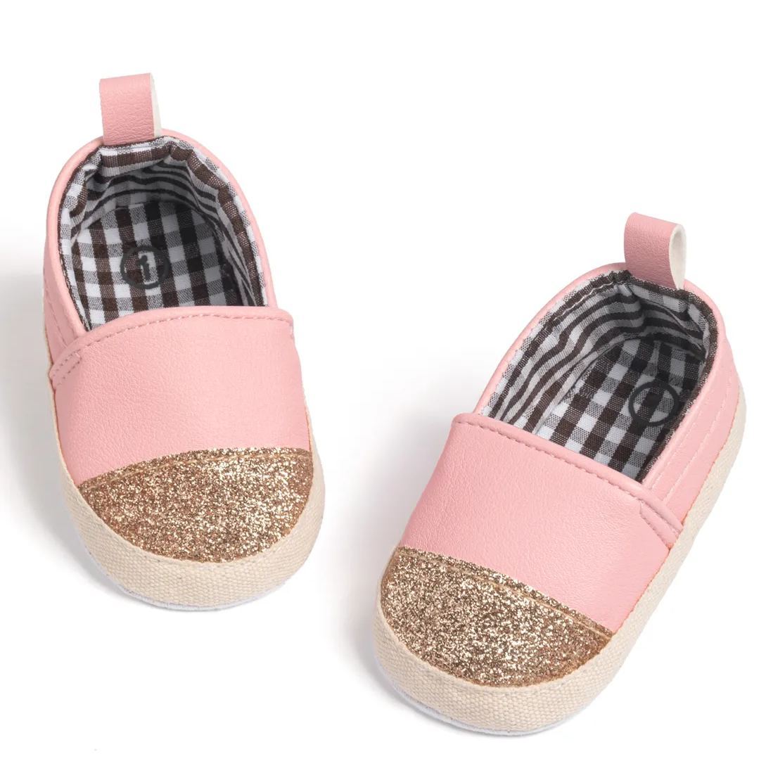 PU Upper Cotton Sole Baby Dress Shoes Wholesale-JZ Baby