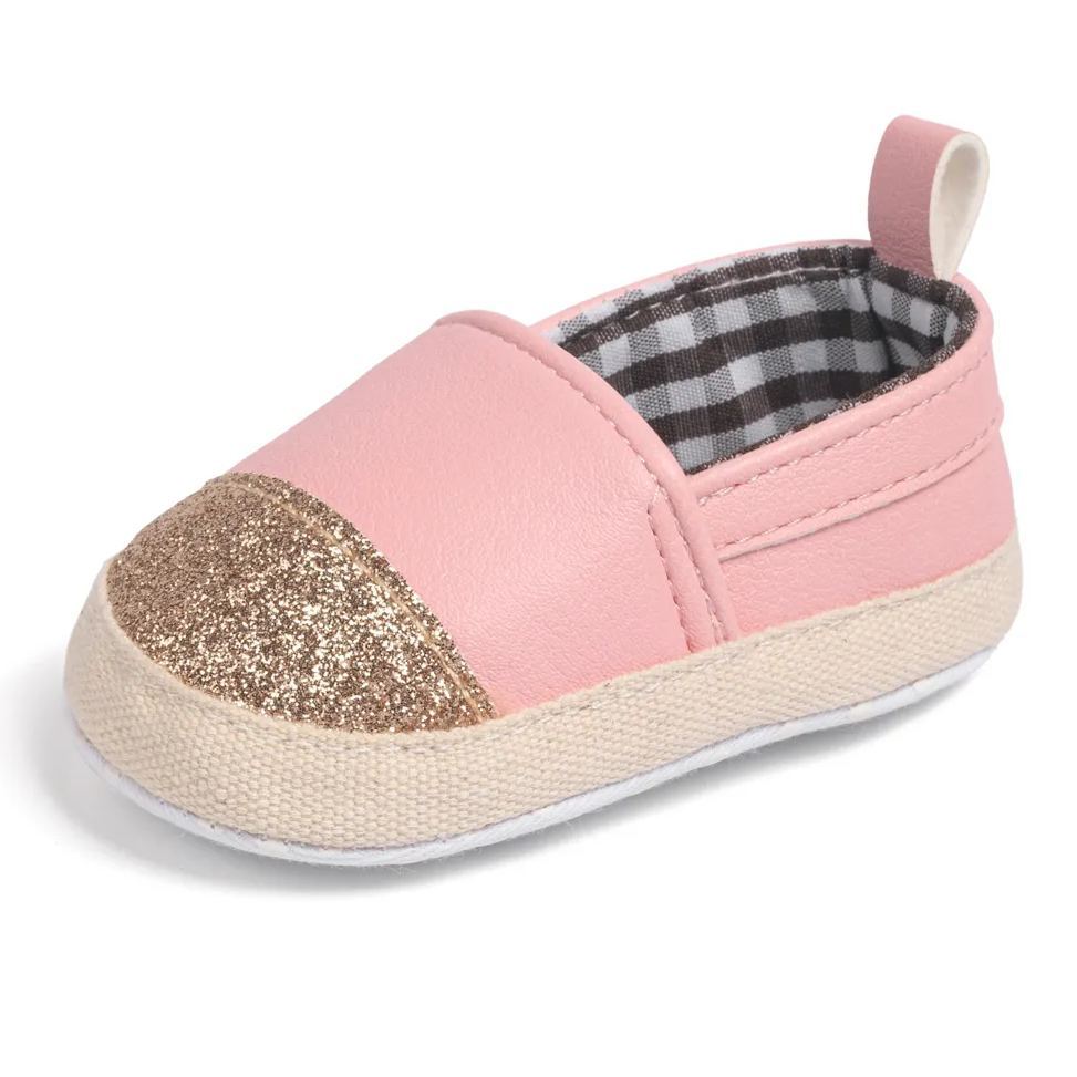PU Upper Cotton Sole Baby Dress Shoes Wholesale-JZ Baby