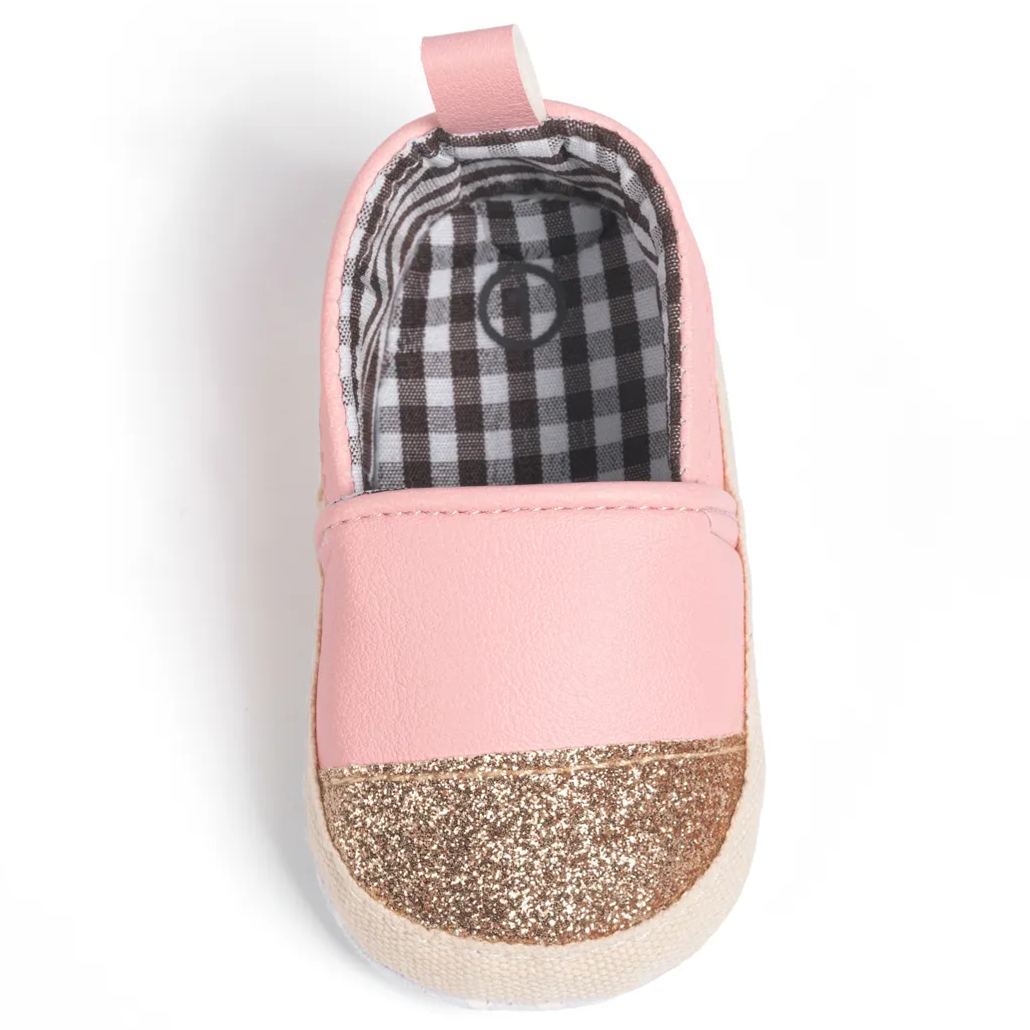 PU Upper Cotton Sole Baby Dress Shoes Wholesale-JZ Baby