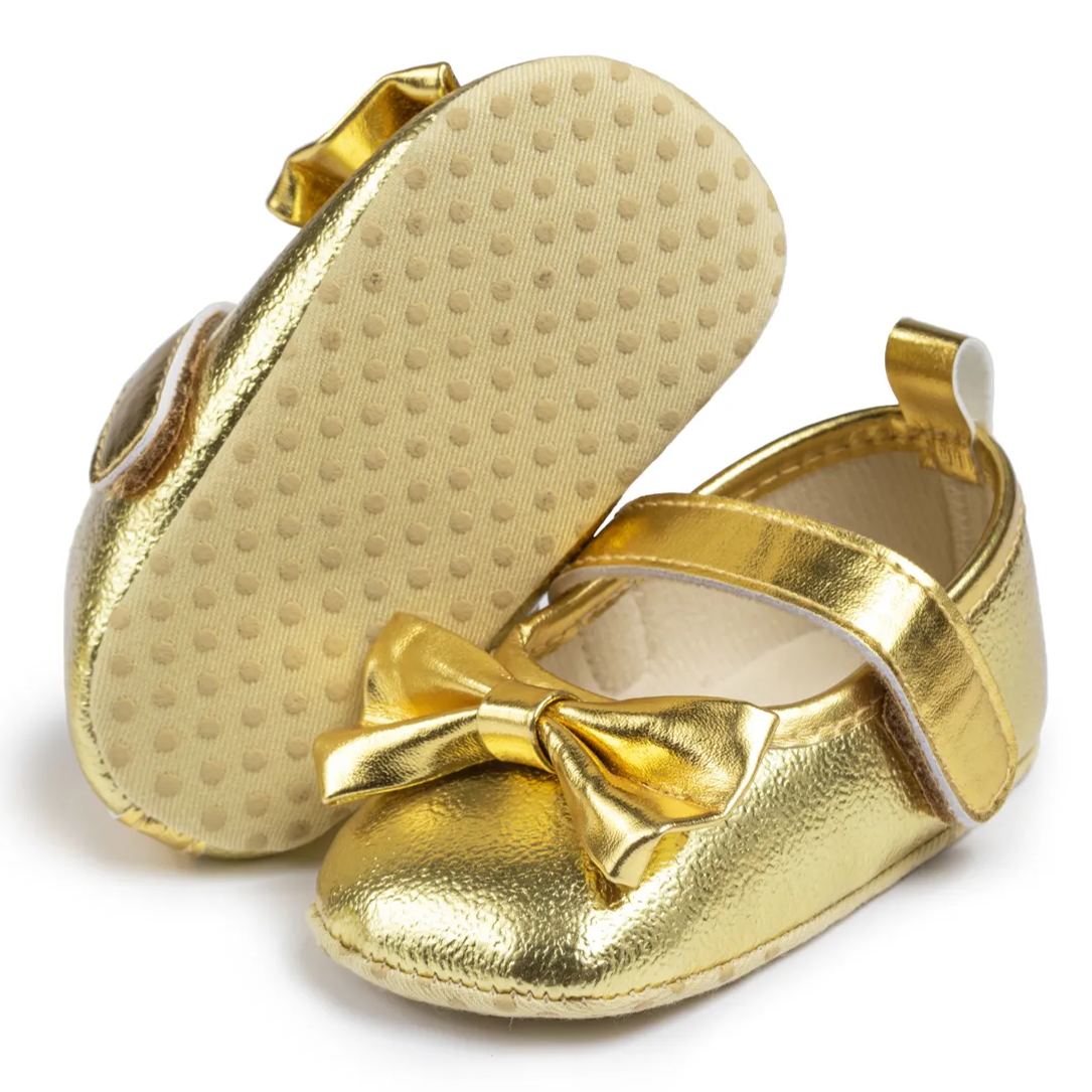Light Weight Bow-Knot Baby Gift Dress Shoes Wholesale-JZ Baby