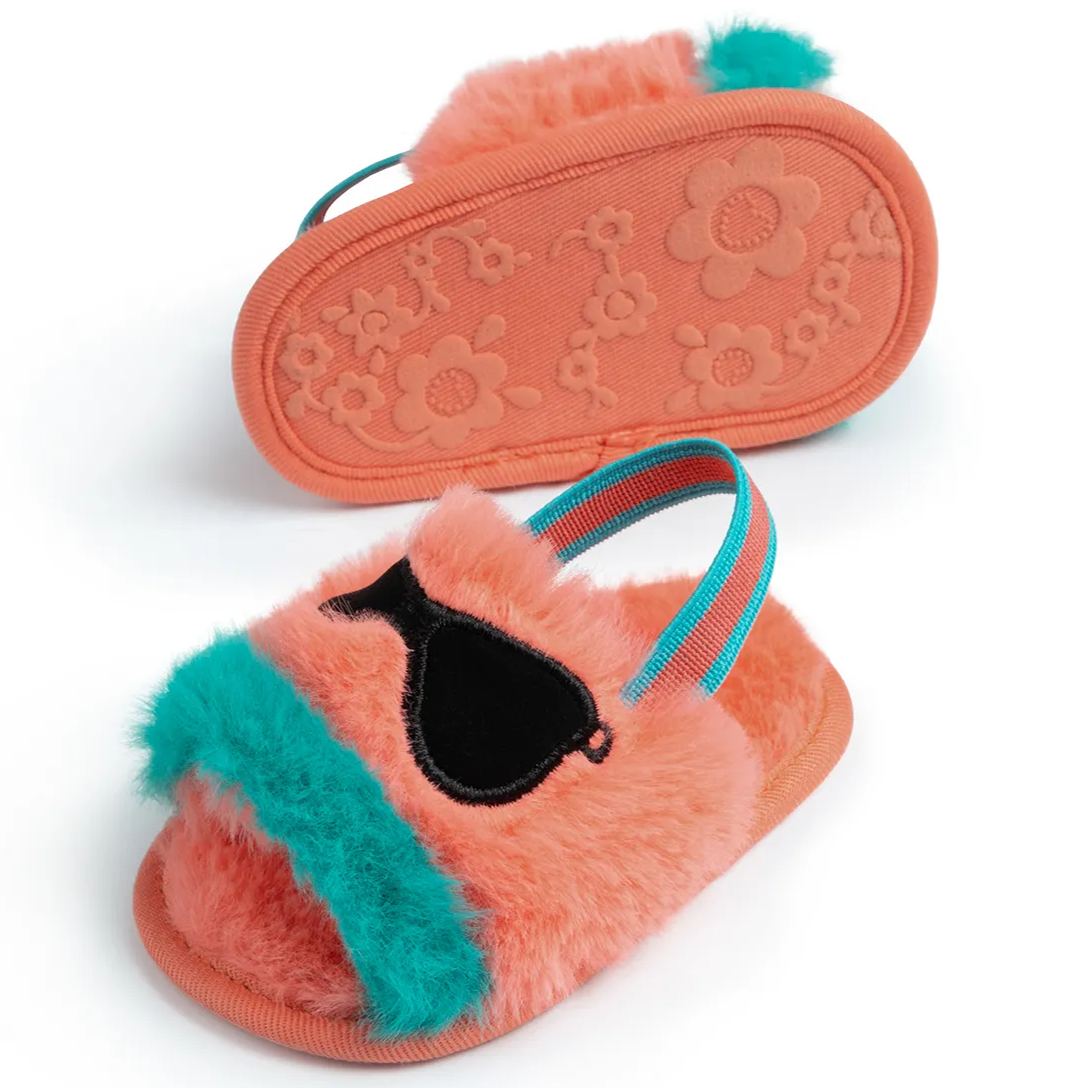Fluffy Plush Indoor Baby Sandals Slippers Wholesale-JZ Baby