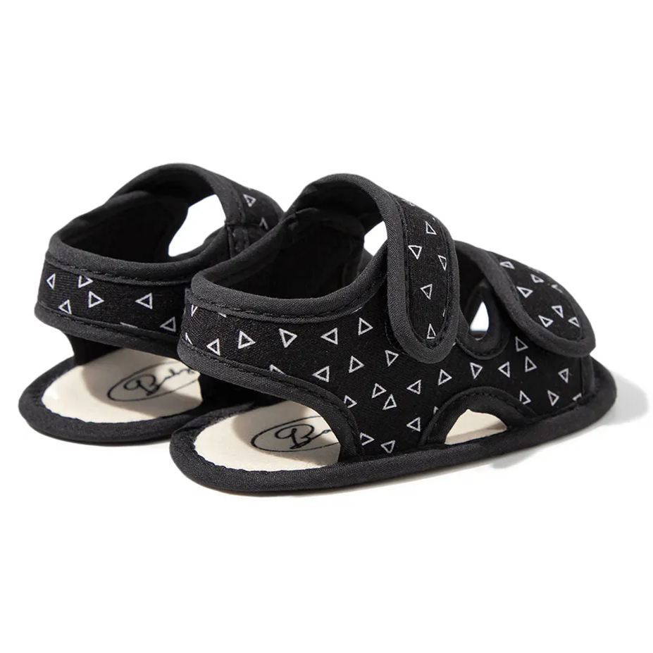 Pure Color Velcro Unisex Baby Summer Infant Sandals Wholesale-JZ Baby