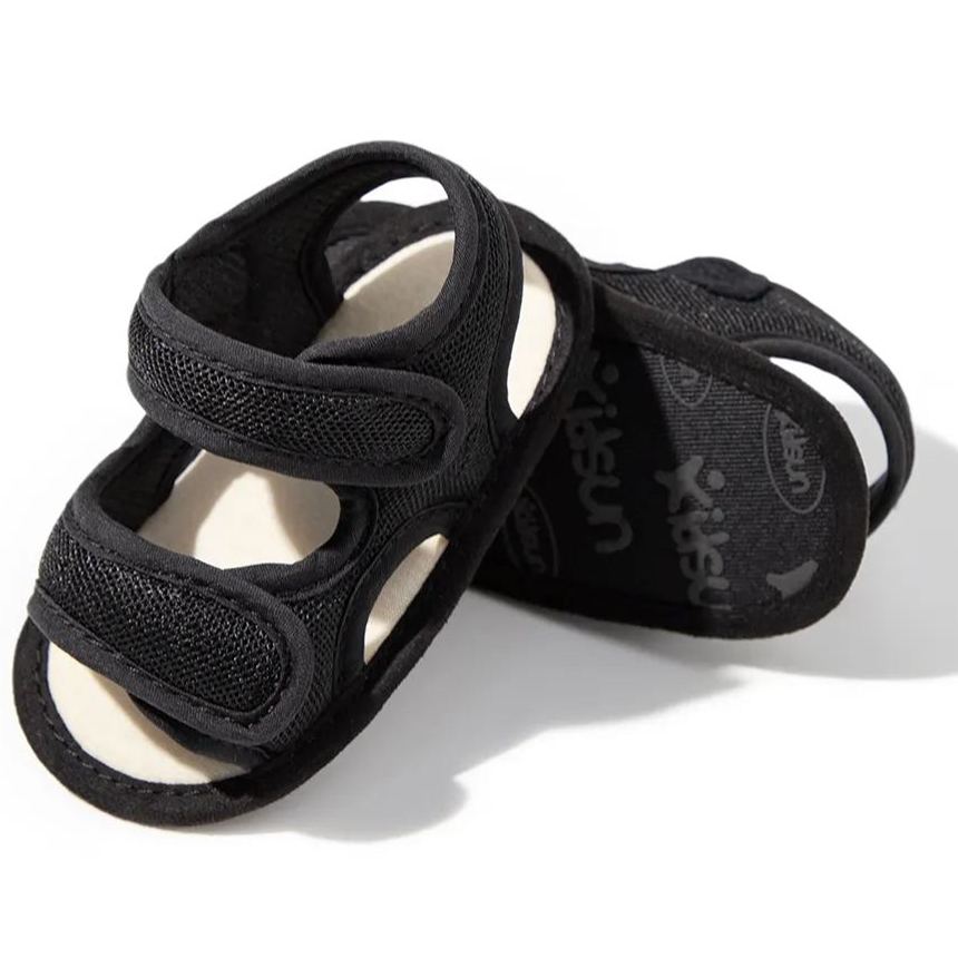 Pure Color Velcro Unisex Baby Summer Infant Sandals