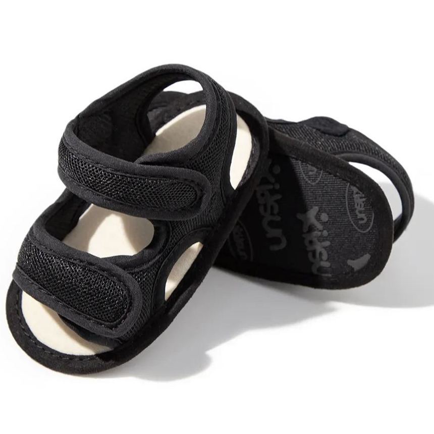 Pure Color Velcro Unisex Baby Summer Infant Sandals Wholesale-JZ Baby