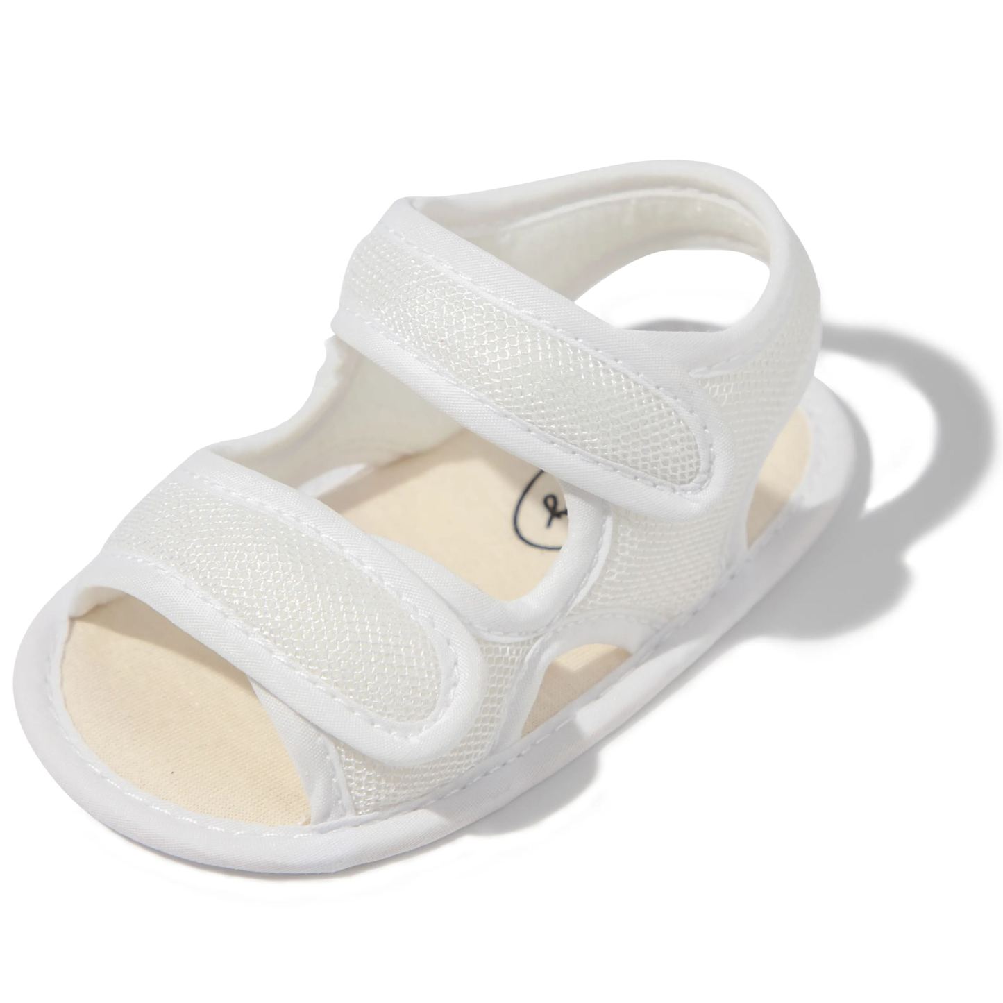 Pure Color Velcro Unisex Baby Summer Infant Sandals Wholesale-JZ Baby