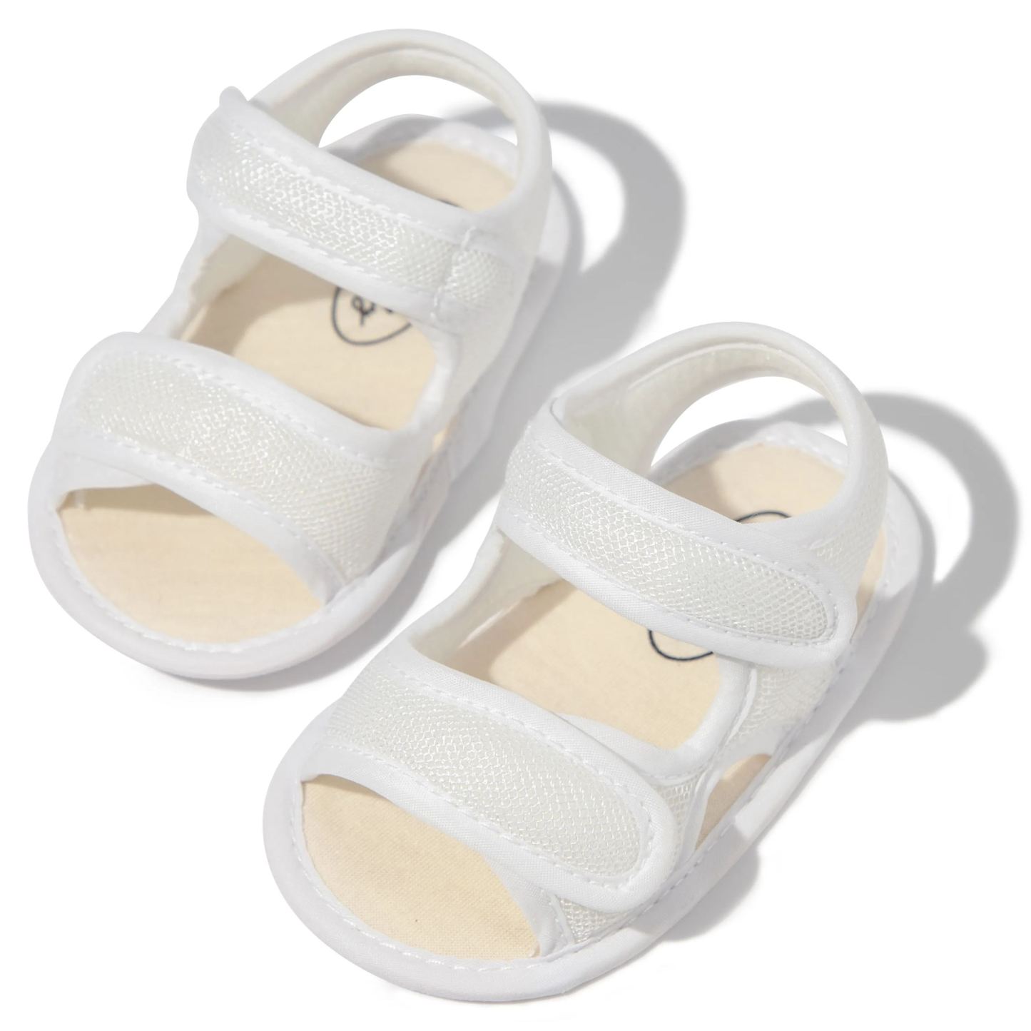 Pure Color Velcro Unisex Baby Summer Infant Sandals Wholesale-JZ Baby